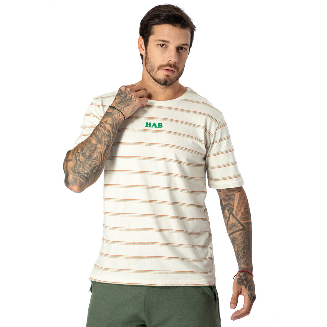 Hemp Tshirt HAB Stripes