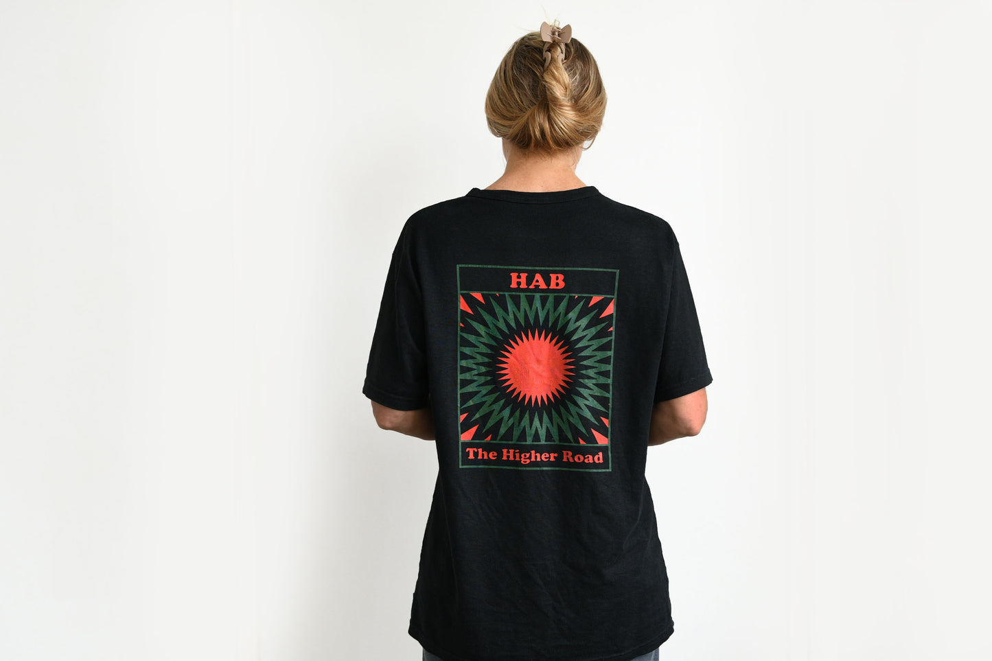 Hemp Tshirt HAB Sunset Black