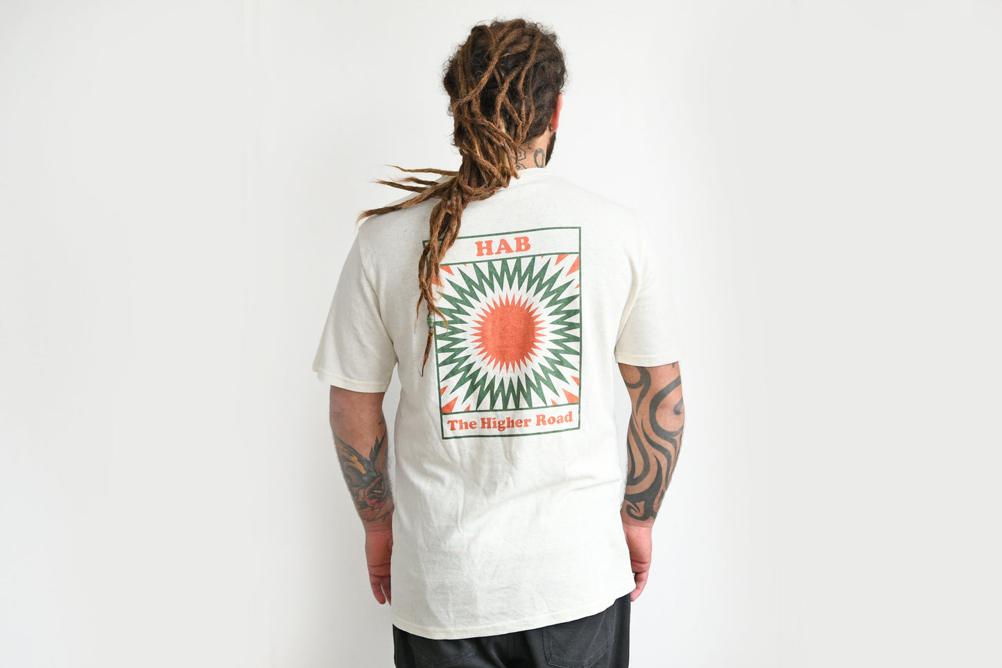 Hemp Tshirt HAB Sunset Oatmeal