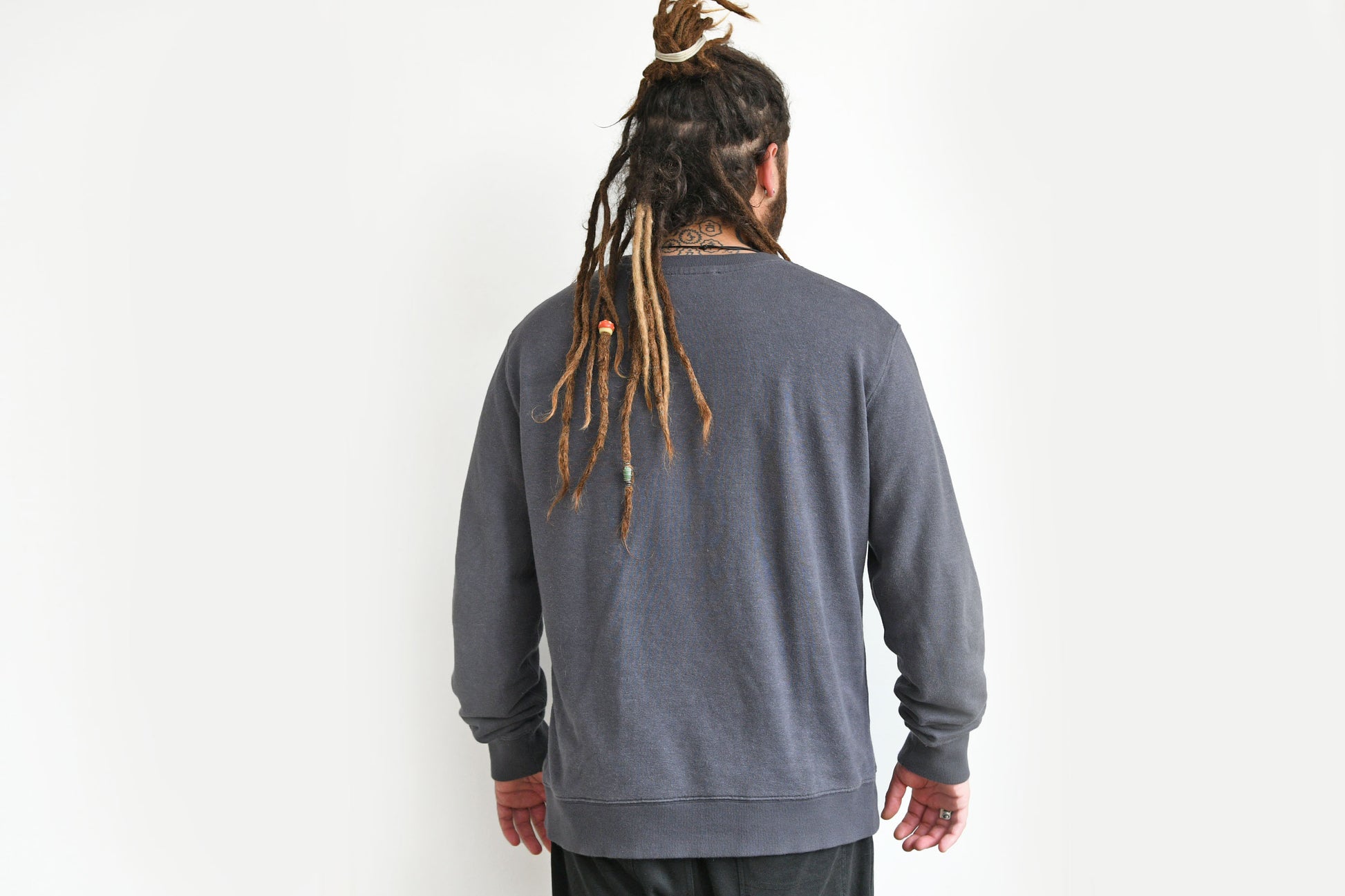 hemp sweatshirt unisex back