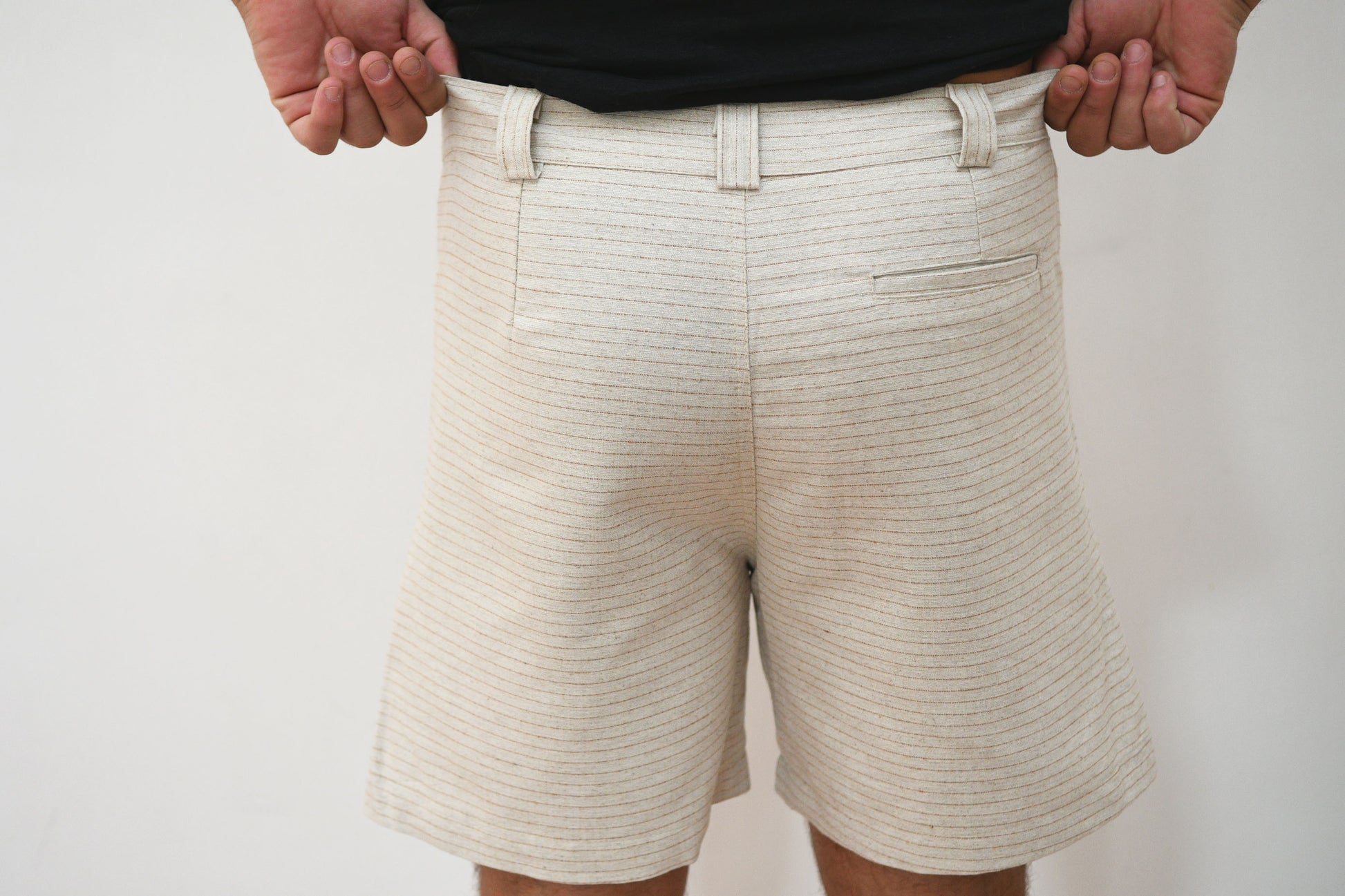Organic Cotton Shorts HAB Coconut White