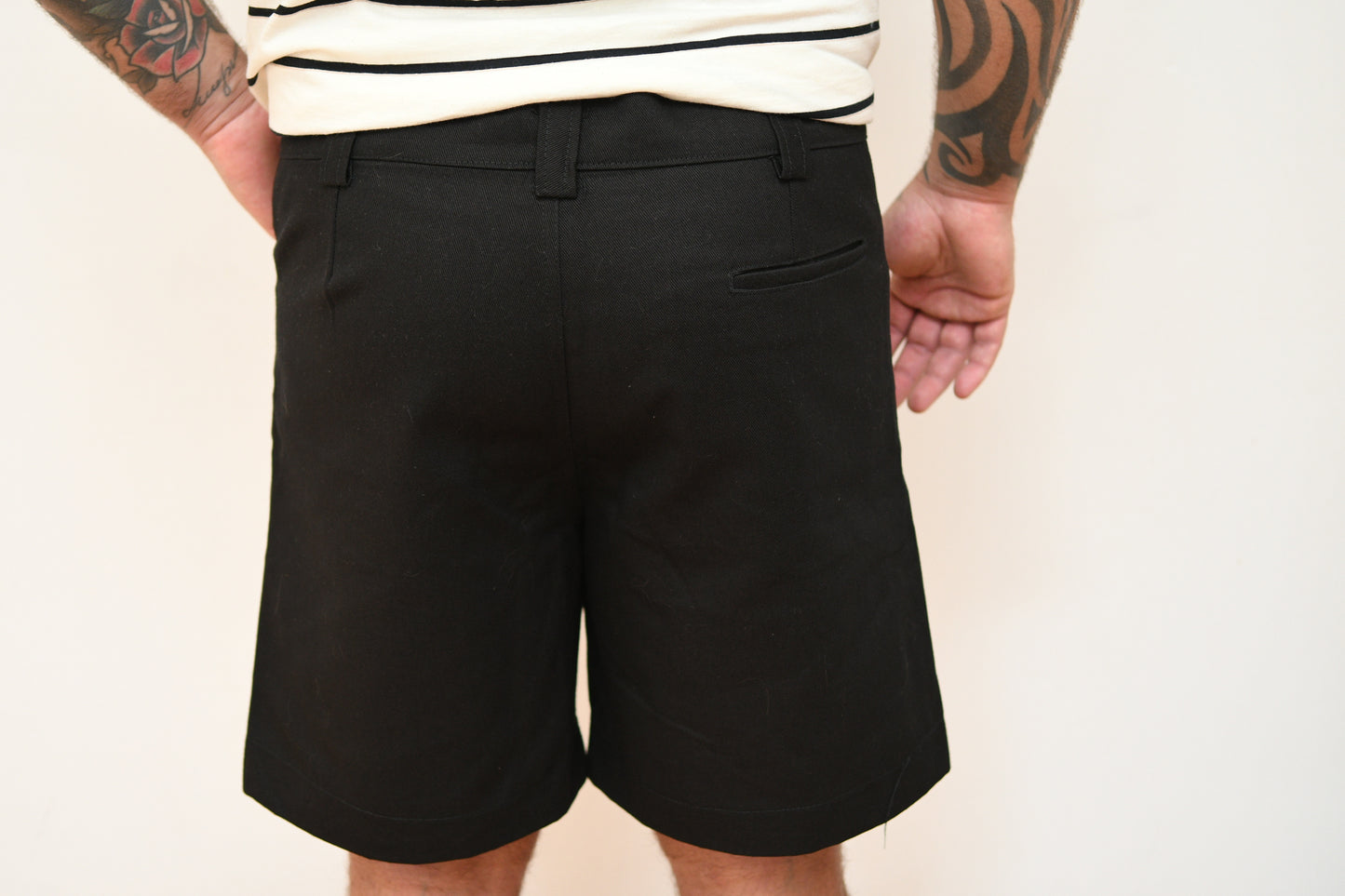 Organic cotton Shorts HAB Coconut Black