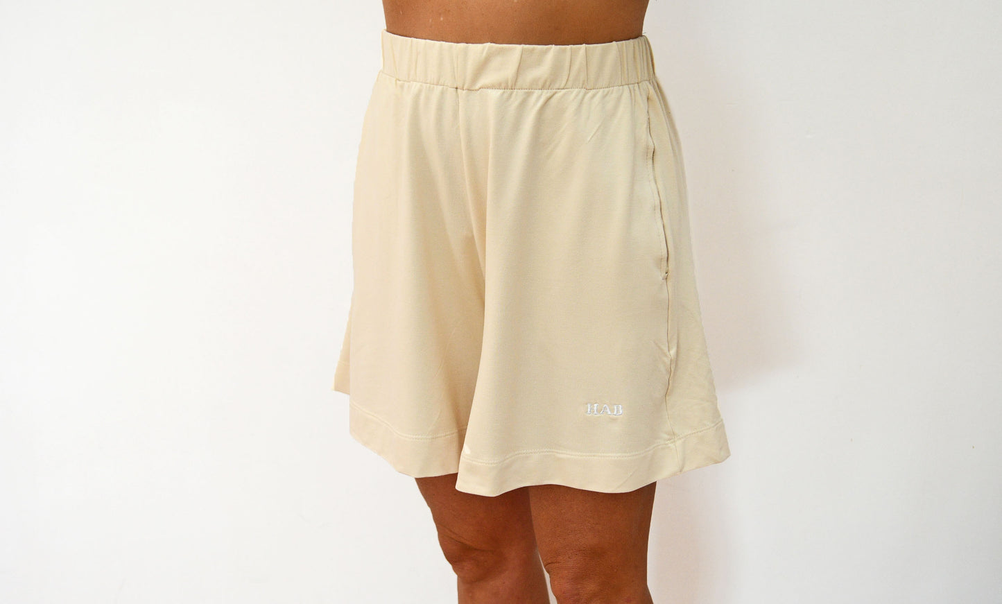 Organic Cotton Shorts HAB Relax Fit Off White