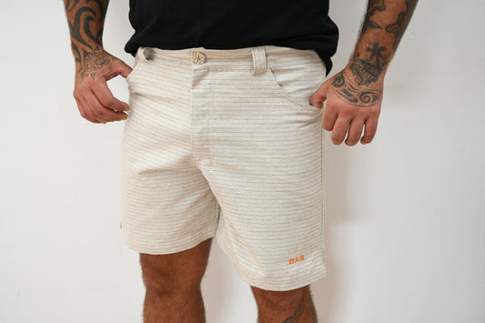 Organic Cotton Shorts HAB Coconut White